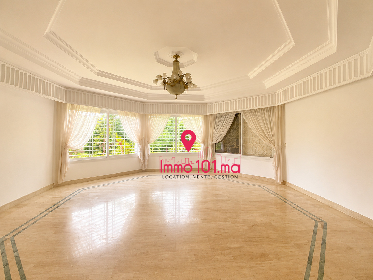 Location villa vide à Souissi ZLLVV2493